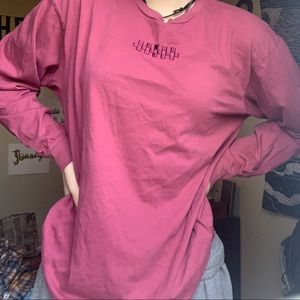 RARE VANS DUSTY ROSE LONG SLEEVE